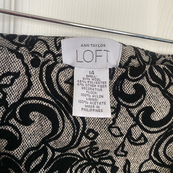 Ann Taylor Loft Wool Skirt - Picture 3 of 7